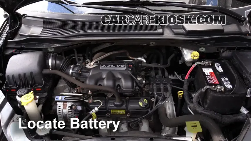 2010 Dodge Grand Caravan SE 3.3L V6 FlexFuel Batterie